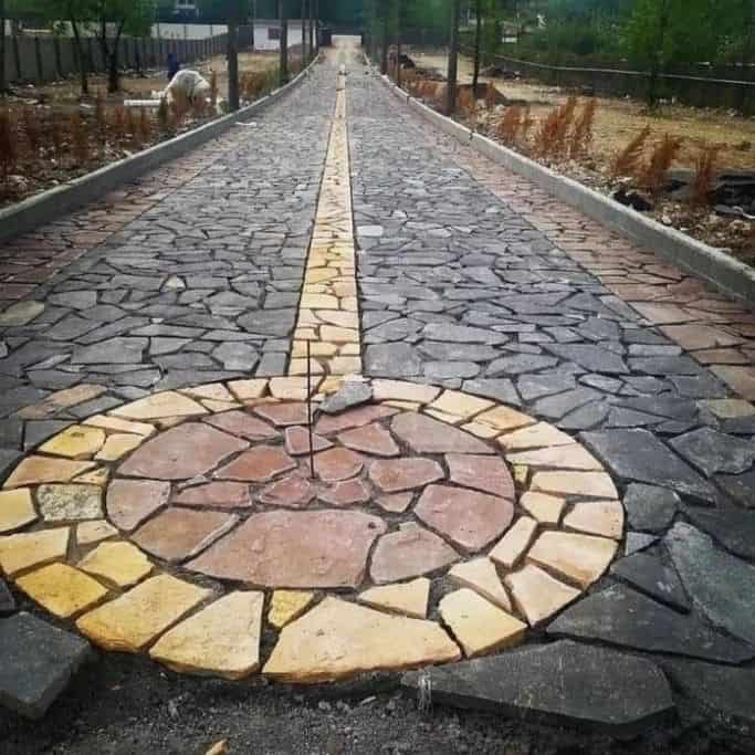 خرید و قیمت انواع سنگ‌ فرش عابر پیاده